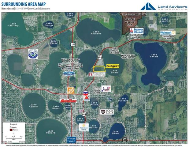 38+ Acres Lakefront Land Lucerne Park Rd.