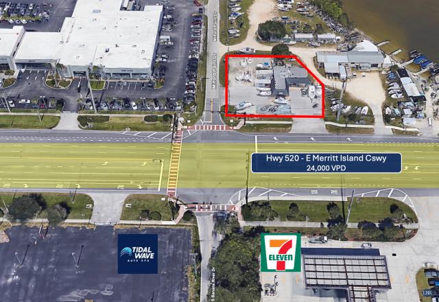 Retail Lighted Corner - E Merritt Island Cswy