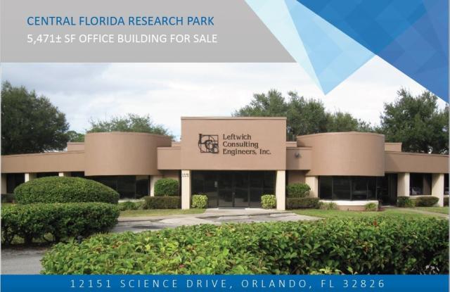 Research Park Office For Sale