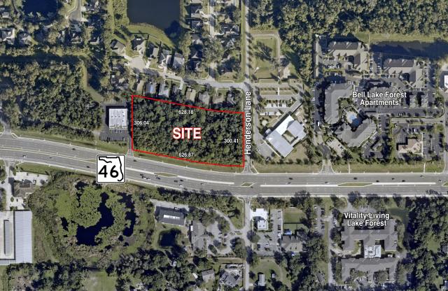 Outparcels on SR 46 for Sale or Ground Lease