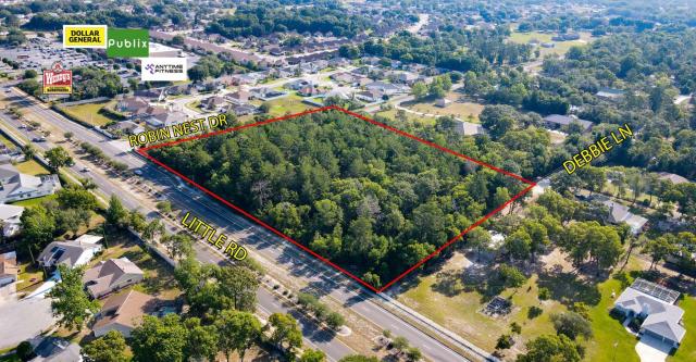 4.83 ac w/480' Fronting Little Rd Hudson