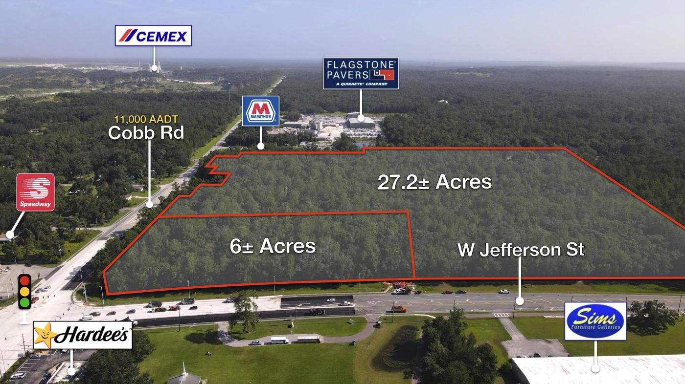 6 ac in Opportunity Zone City of Brooksville