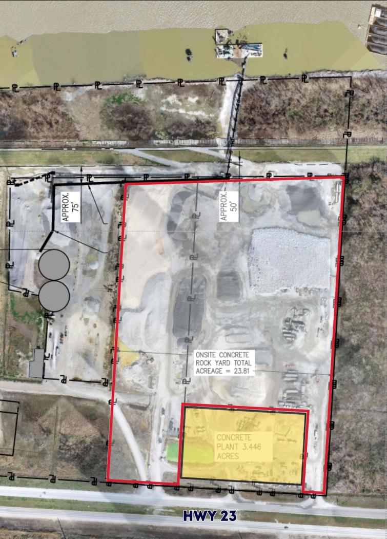 Mississippi River Land for Sale or Lease