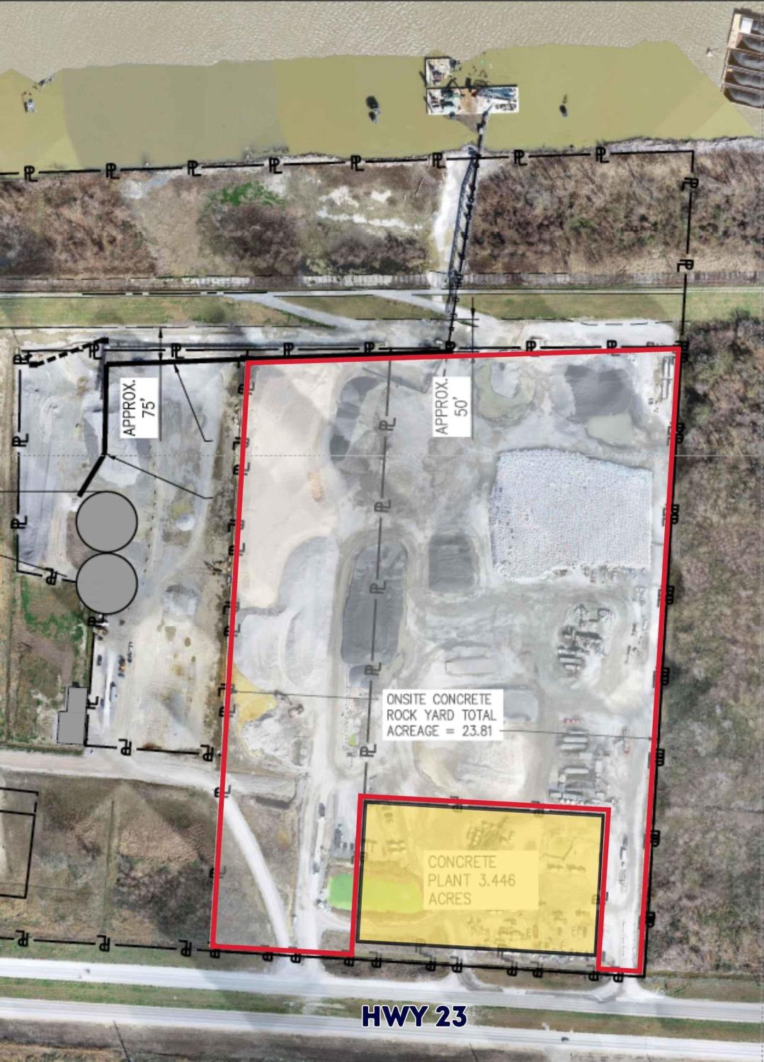 Mississippi River Land for Sale or Lease