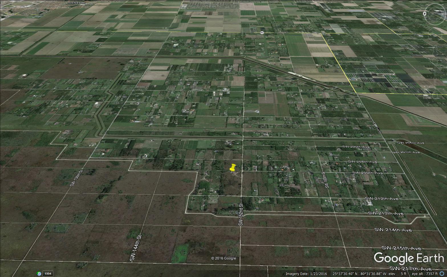 Corner 5 Acres in East Everglades=$100k