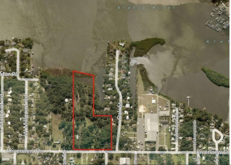 14.14+- acres on Alafia River in Riverview