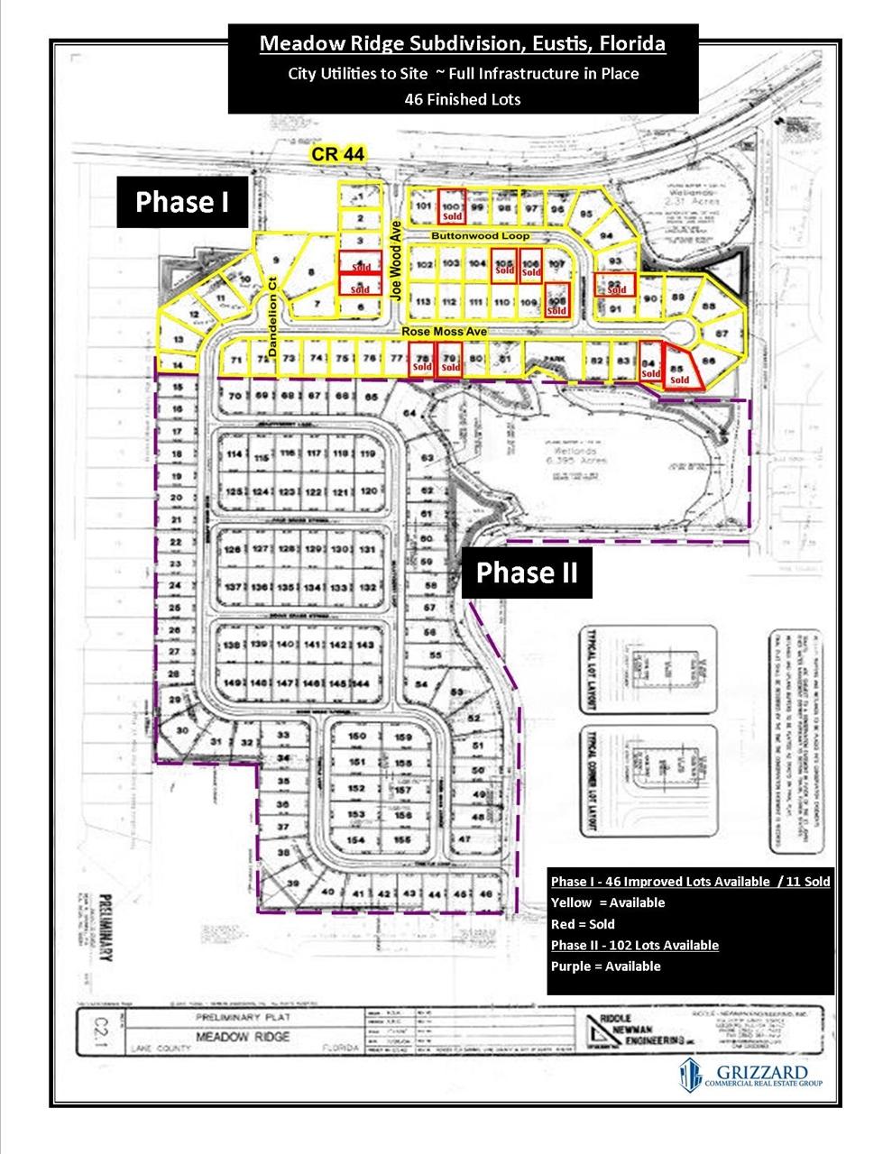 BULK SALE of Residential Lots, Lake Co FL