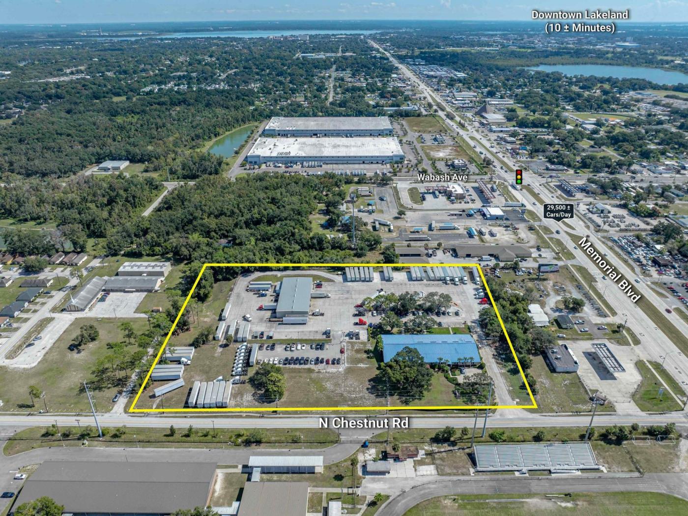 Central Lakeland -8 Acres, Office & Warehouse
