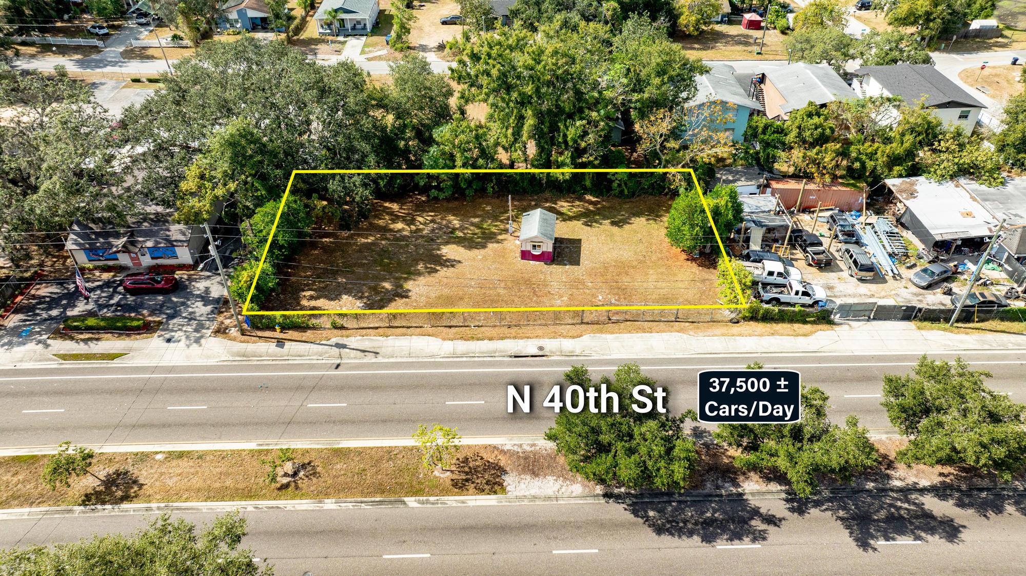 Pad-Ready Comm Lot Near USF & Busch Gardens