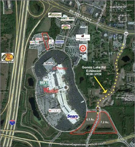 6.1+- Acres at Brandon Town Center