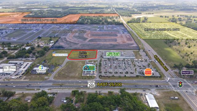2.17 ac Comm Clinton Ave & 301 Dade City