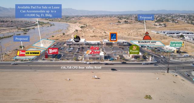 Pad Opportunity  Within the Mojave Plaza