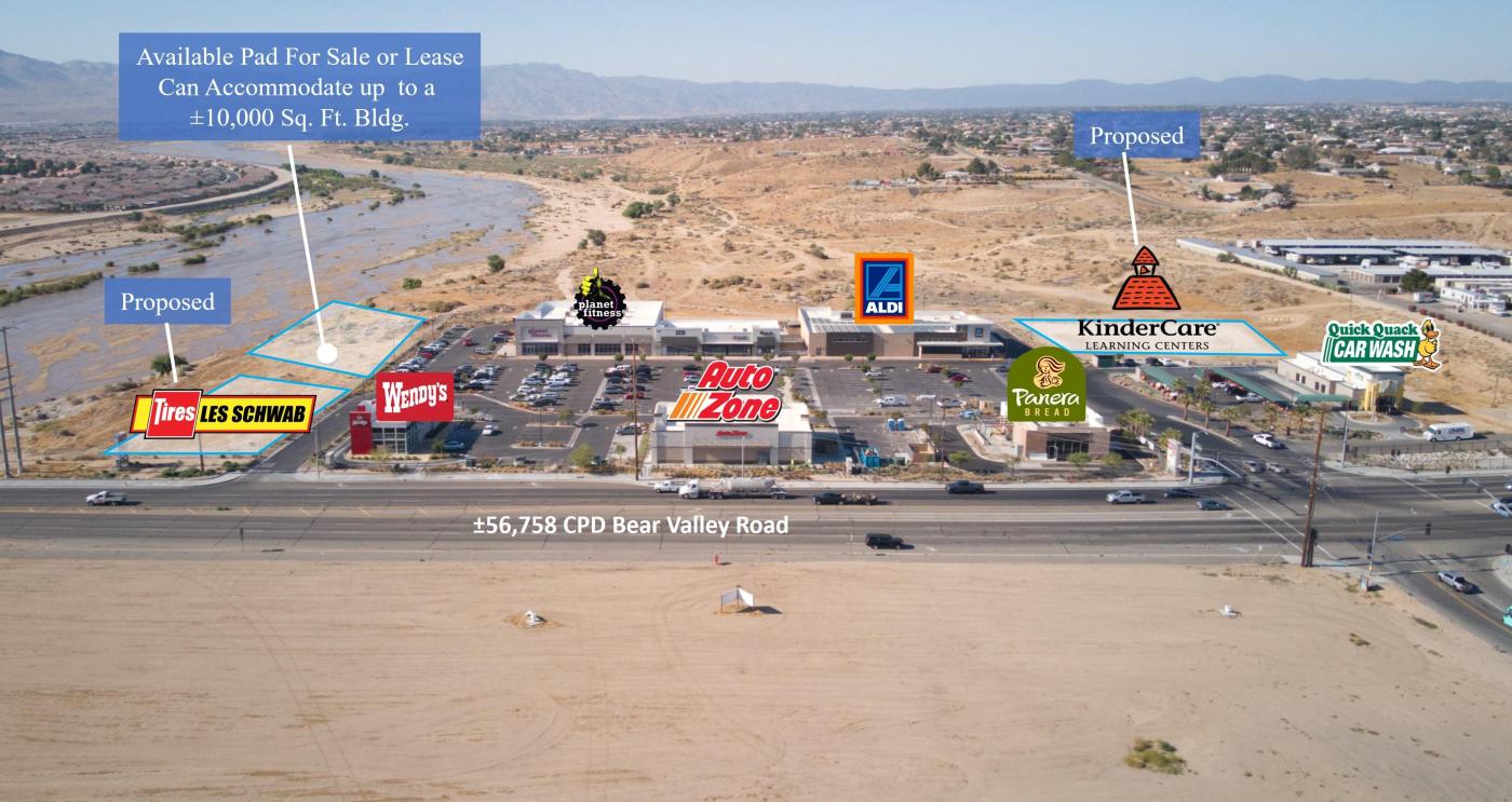Pad Opportunity  Within the Mojave Plaza