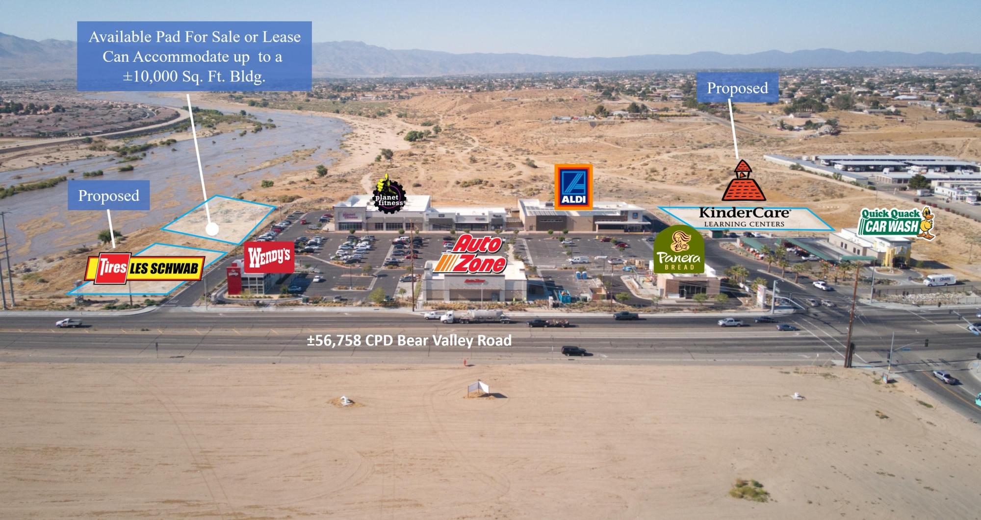 Pad Opportunity  Within the Mojave Plaza
