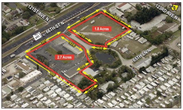 Commercial Land Redevelopment Site - For Sale