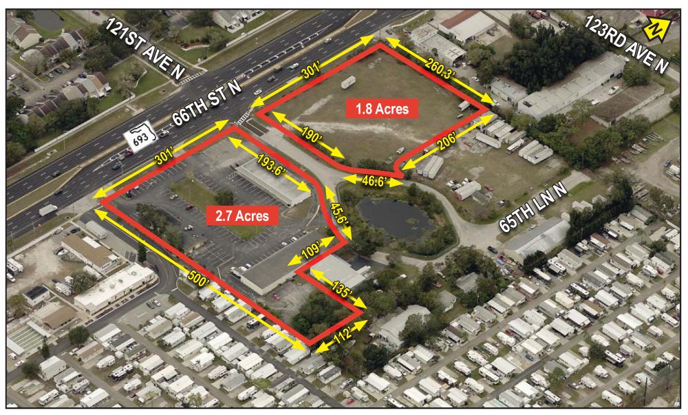 Commercial Land Redevelopment Site - For Sale