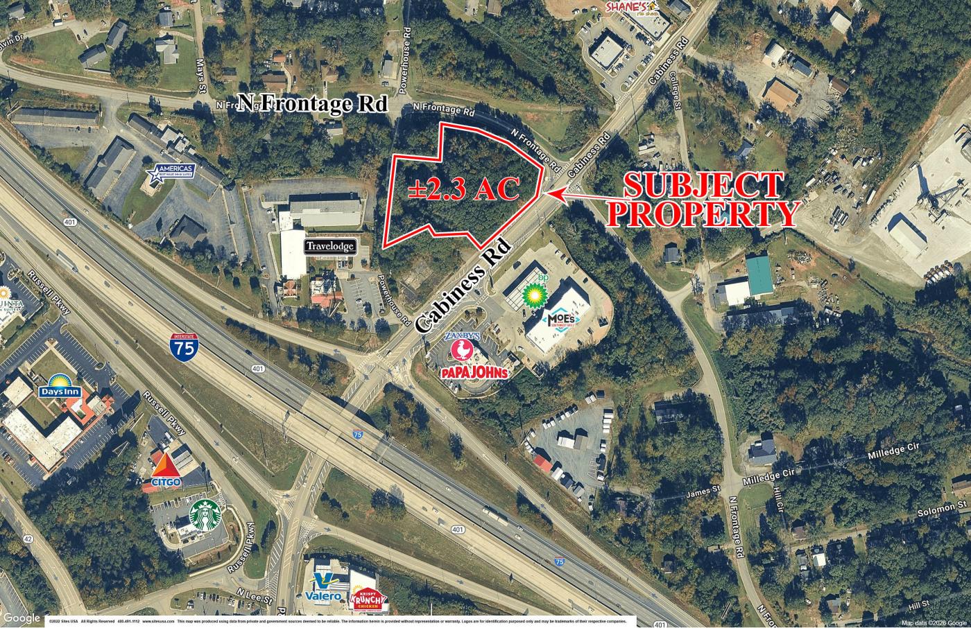 2.3± Acre Commercial Lot For Sale