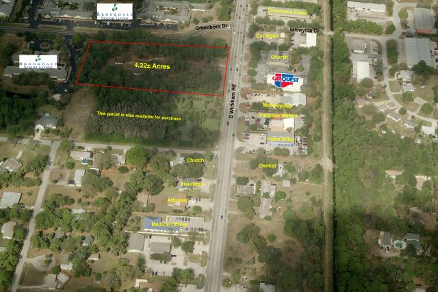 4.22 Acres Commercial Land S. Wickham Rd.