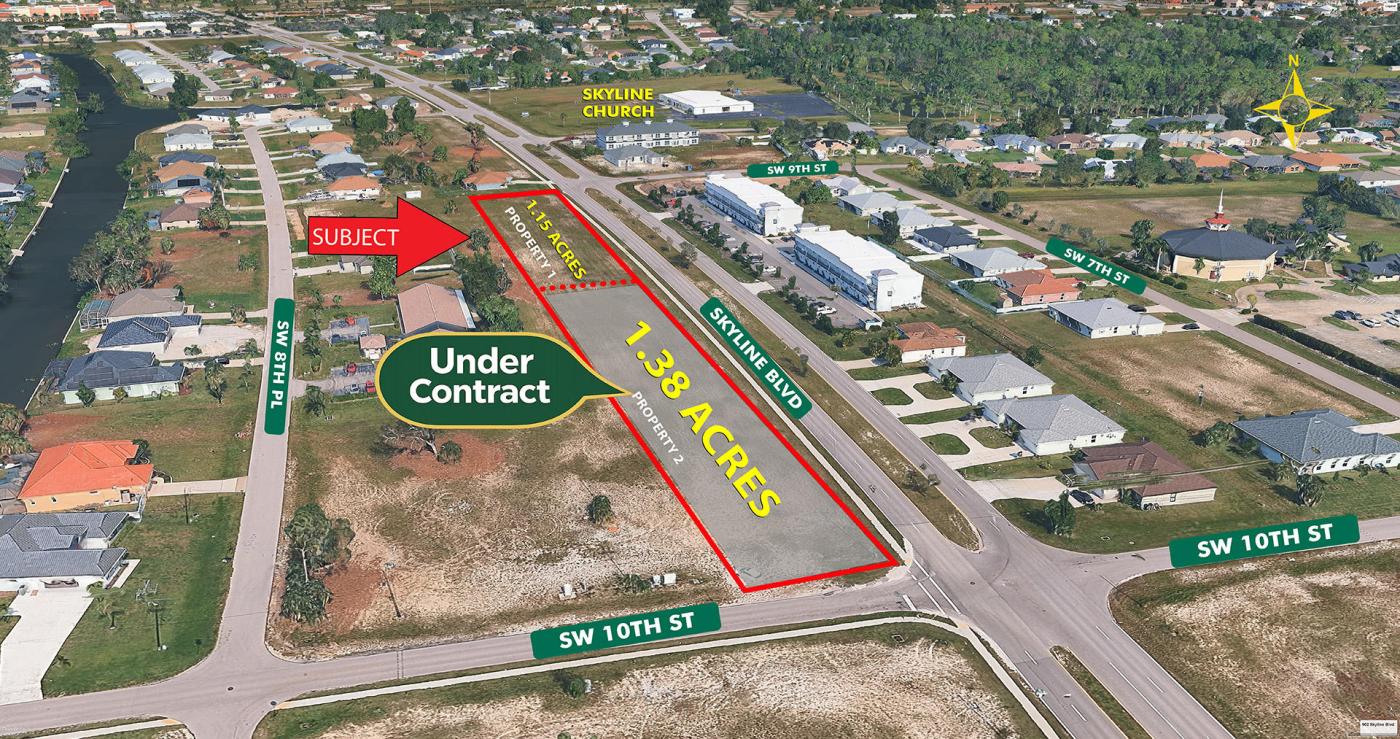 1.15 ± (With Option 2.53) Acre Commercial