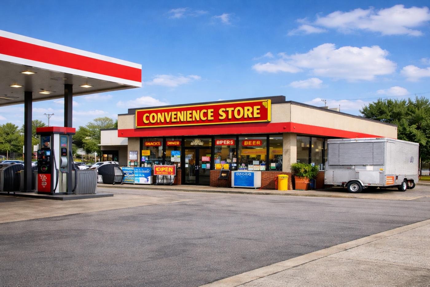 Cash-Flowing Gas Station + C-Store | Business