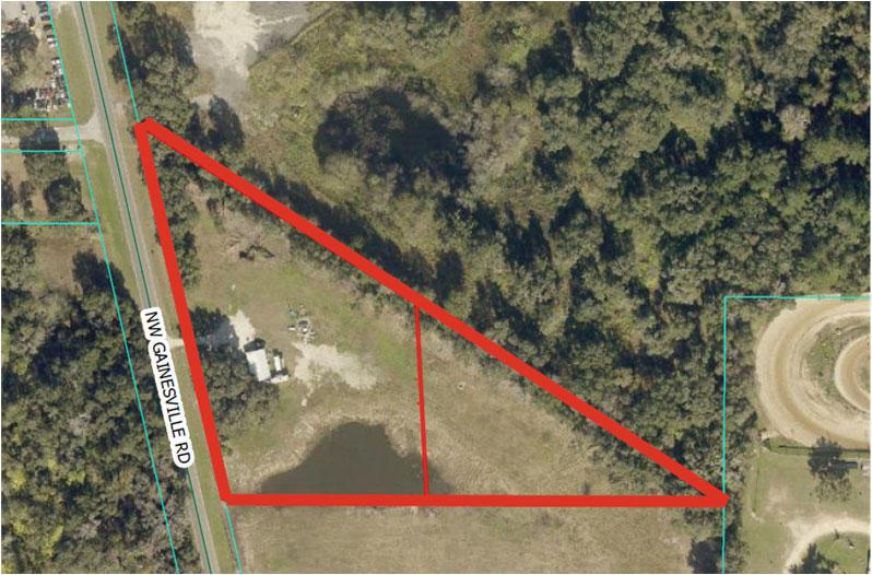 4.42 Acres with A/C Building