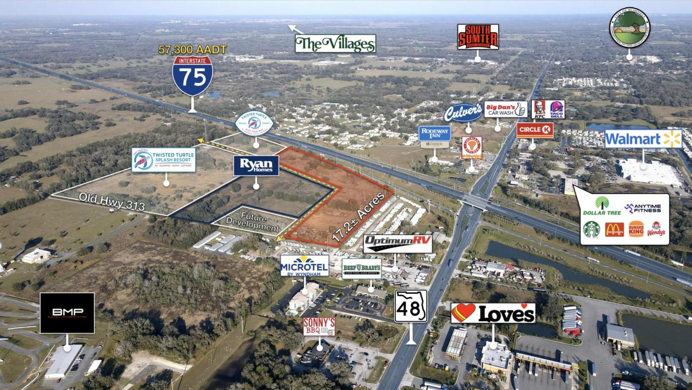 17.2 ac Comm/MF Parcel Bushnell