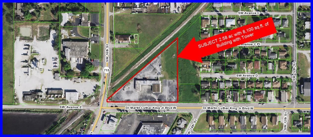 Large Corner Lot 2.58 ac Office & Warehouse
