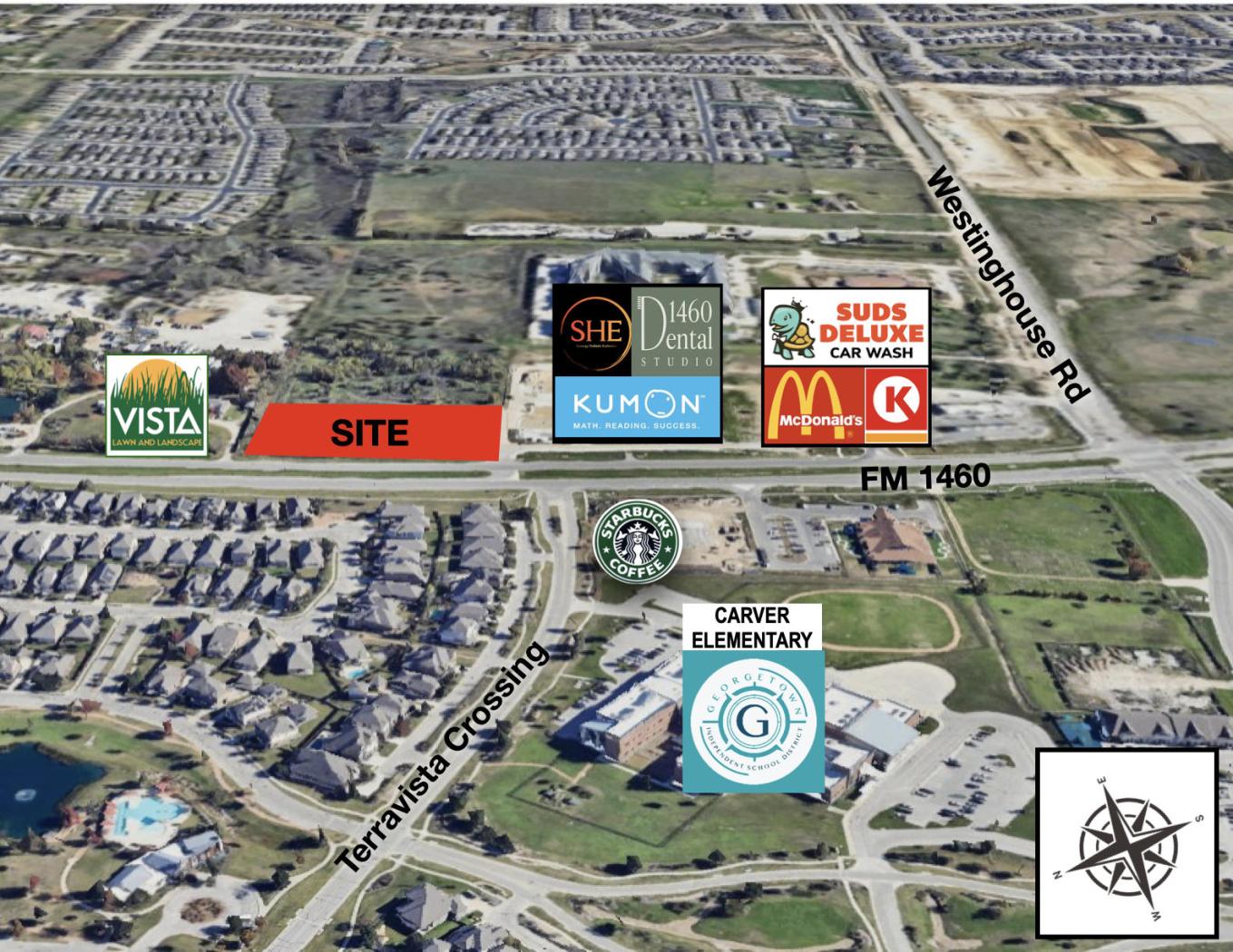 REDUCED 2-Acre Commercial Site on FM1460