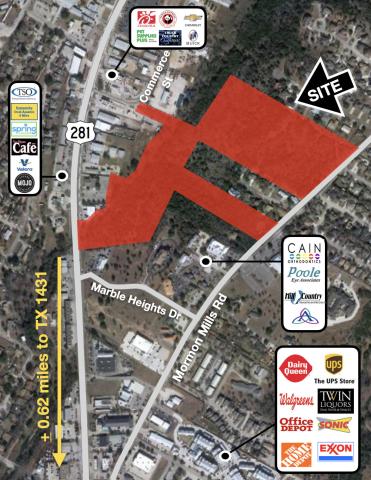 26-Acre Townhome Project Site in Marble Falls