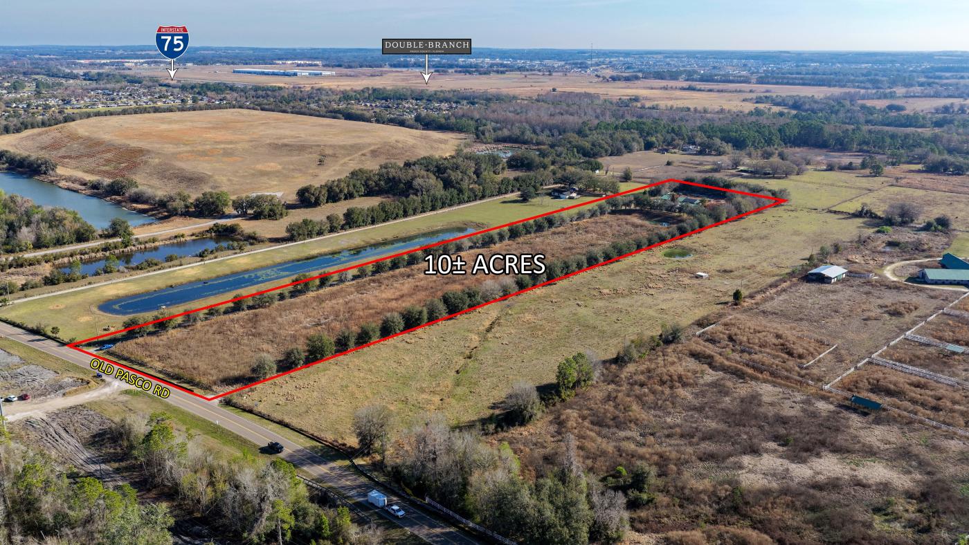 10 ac w/Future RES-3 Zoning Wesley Chapel