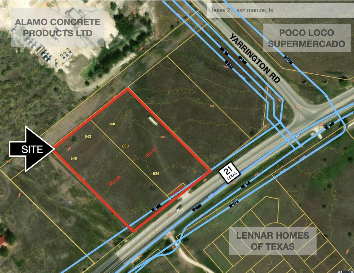 3.8 Vacant Acres on SH21