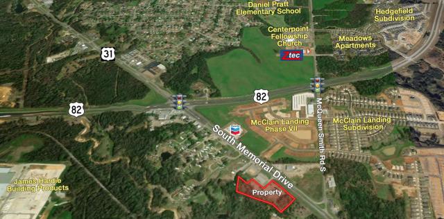 5.2 Acres - South Memorial Drive