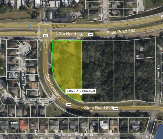 Centrally Located 2.24± Aces Office Land