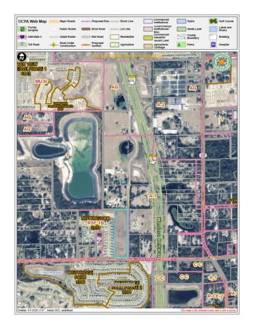9.95 Acre Zoned RSF-1B 3405 W. Ponkan Rd.