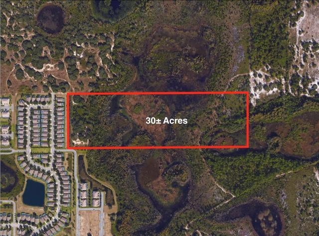 30+- ac AG Land in Clermont