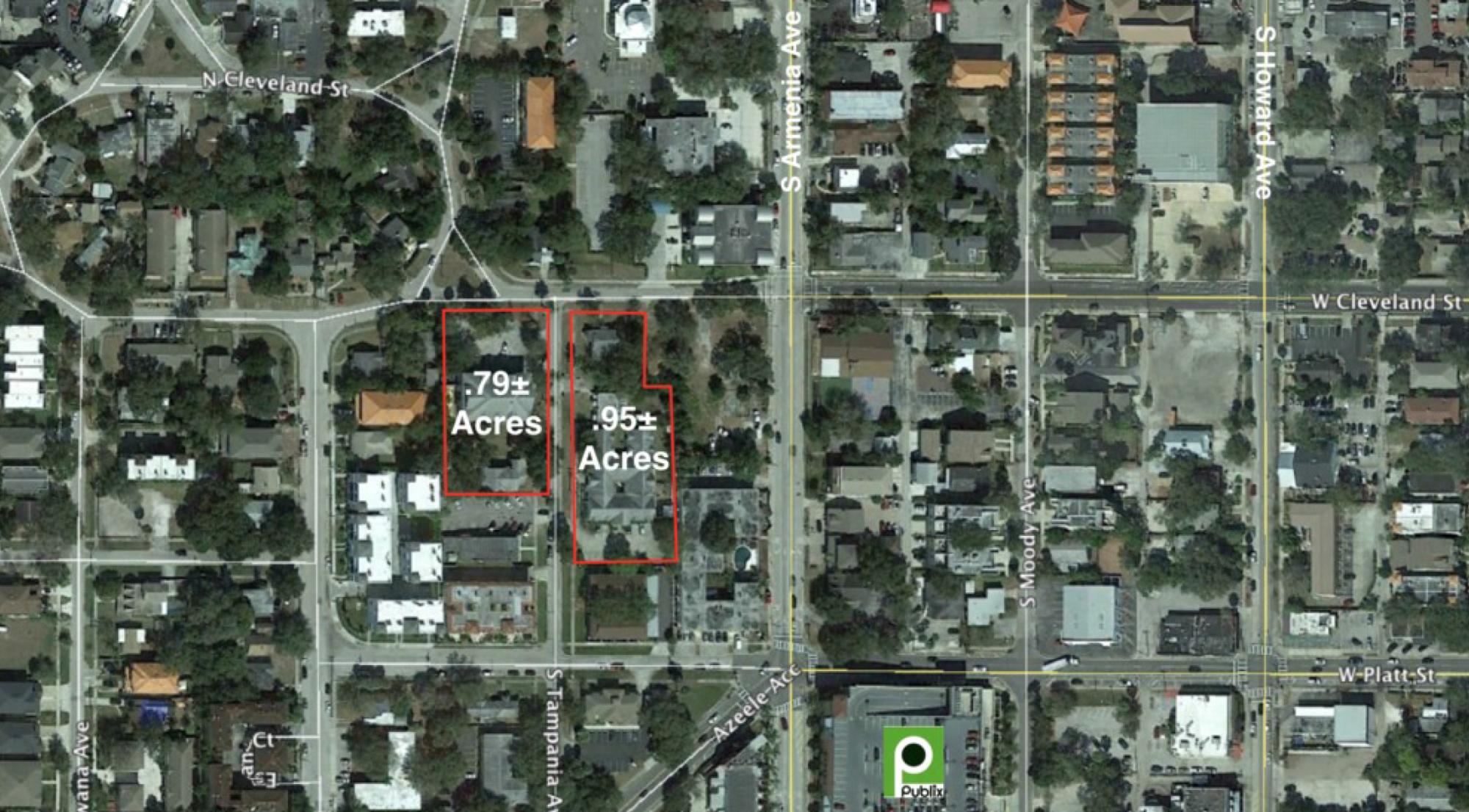 1.74+- ac of Residential Land in South Tampa