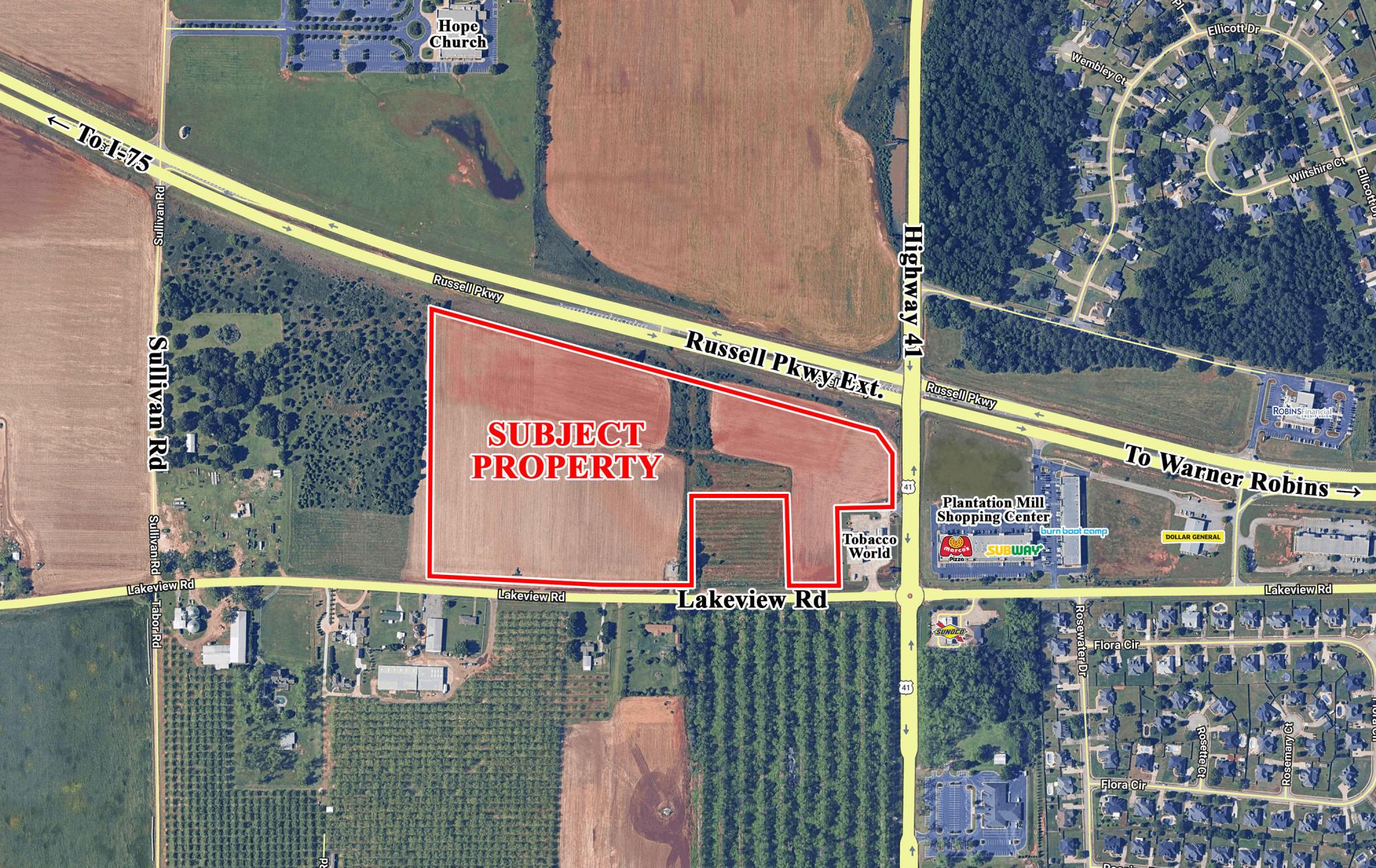 33.2 Acres For Sale in Peach County