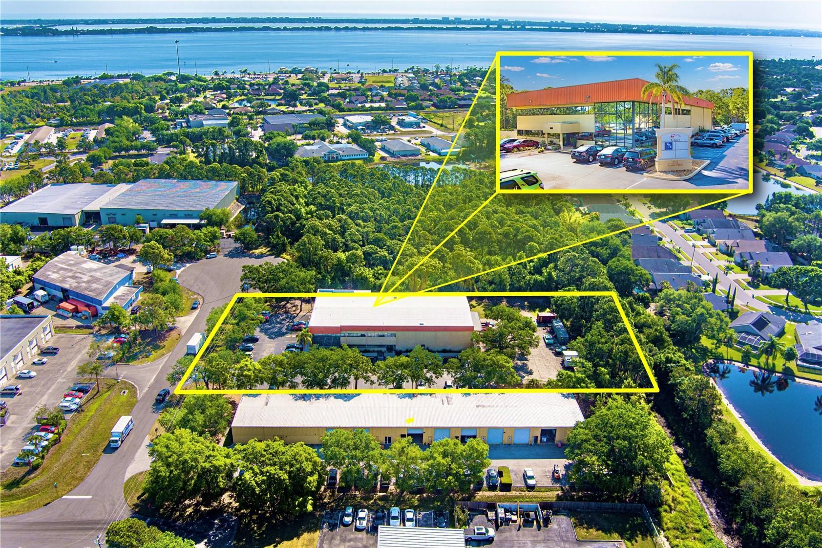 20k sf Prof Office Bldg w/ Rear Warehouse