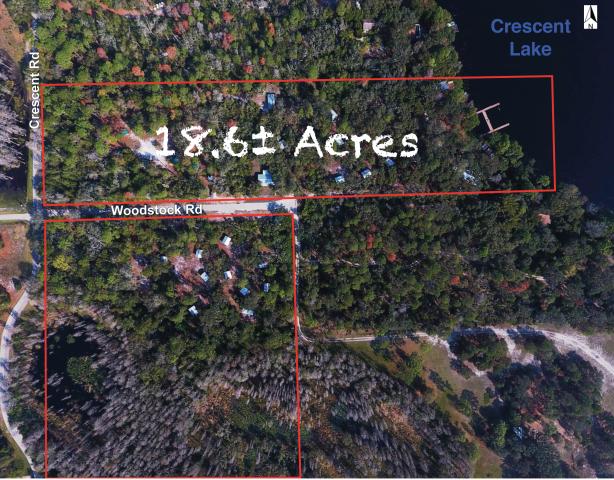 18.6+- acres on Crescent Lake Odessa