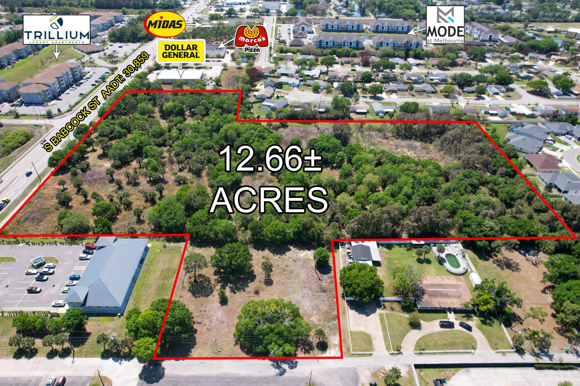 12.66 ac Approved for Live Local 300 Units