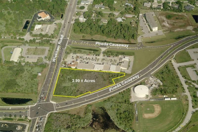 Wickham Rd & Pineda Cswy Commercial Corner