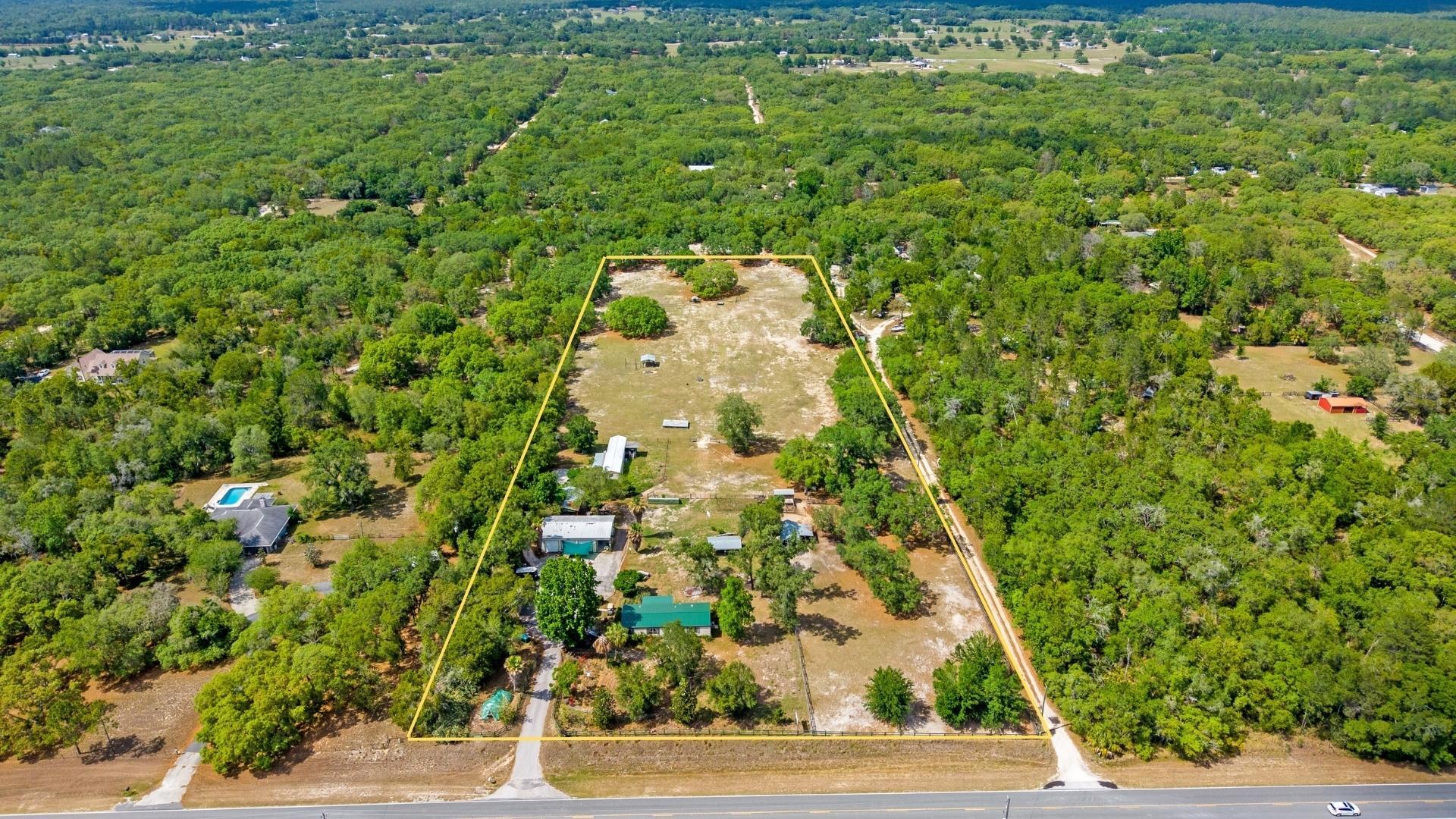 Lecanto Home and 9.5± Acres