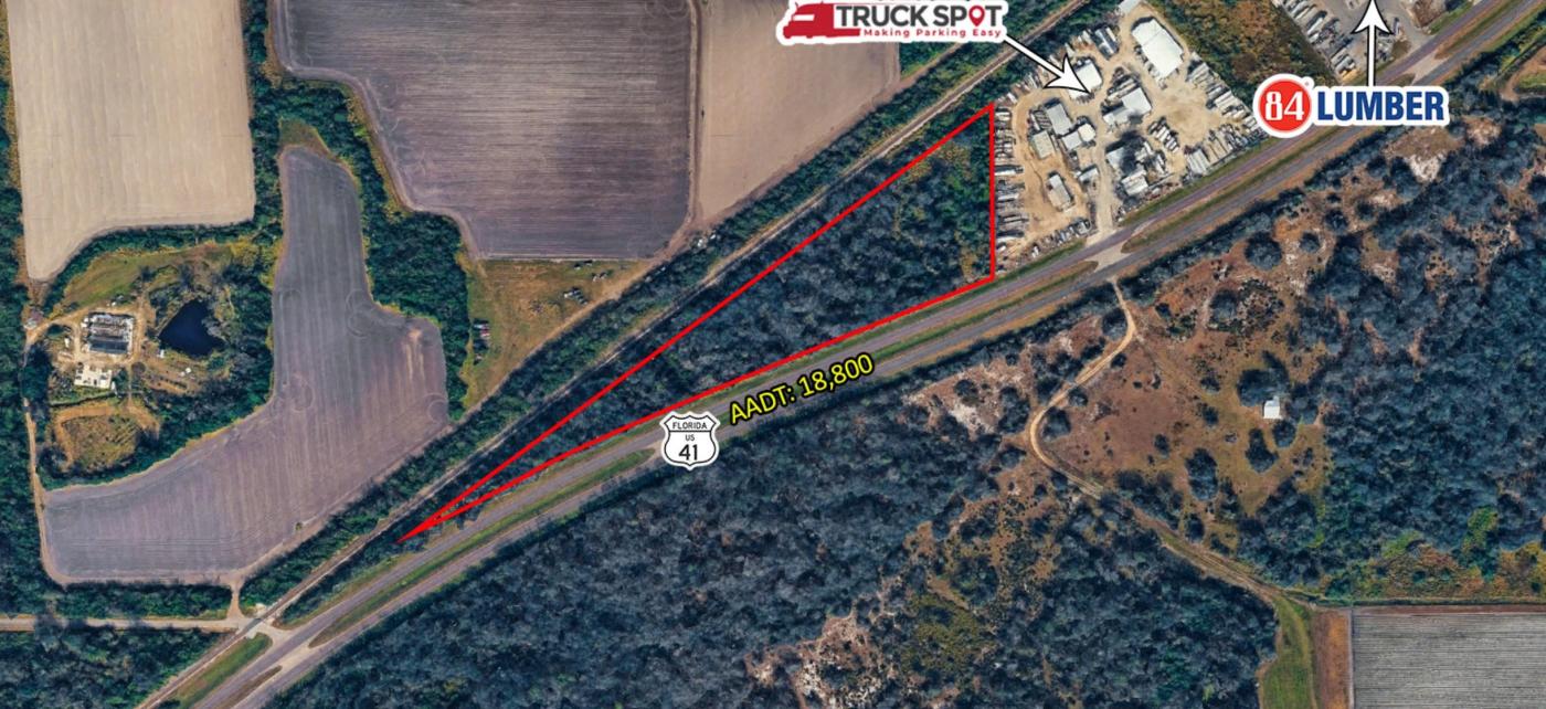 7.7 ac Light Industrial US 41 Ruskin