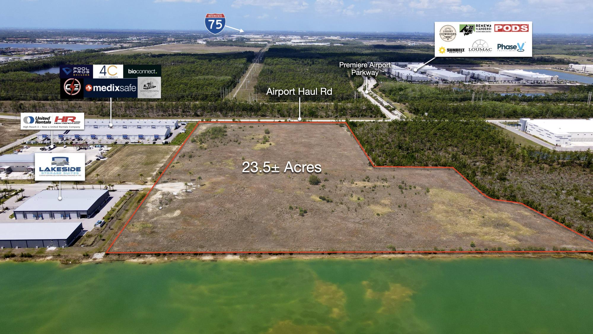 23.5 ac Indutrial @ Alico ITEC Park