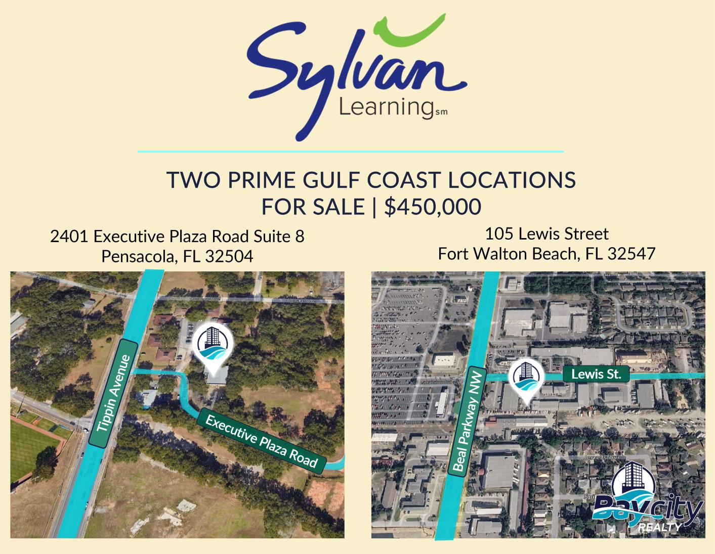 2 Sylvan Learning Centers For Sale, NW FL