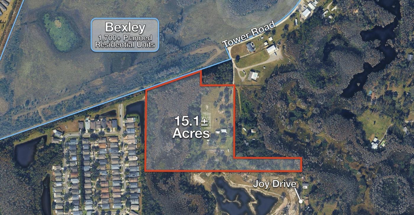 15.1 ac w/R-3 Future Zoning Land O'Lakes