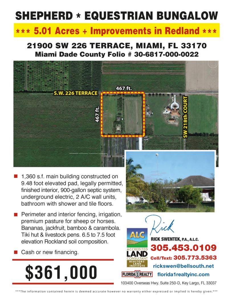 5.01 Ac Shepherd - Equestrian Bungalow