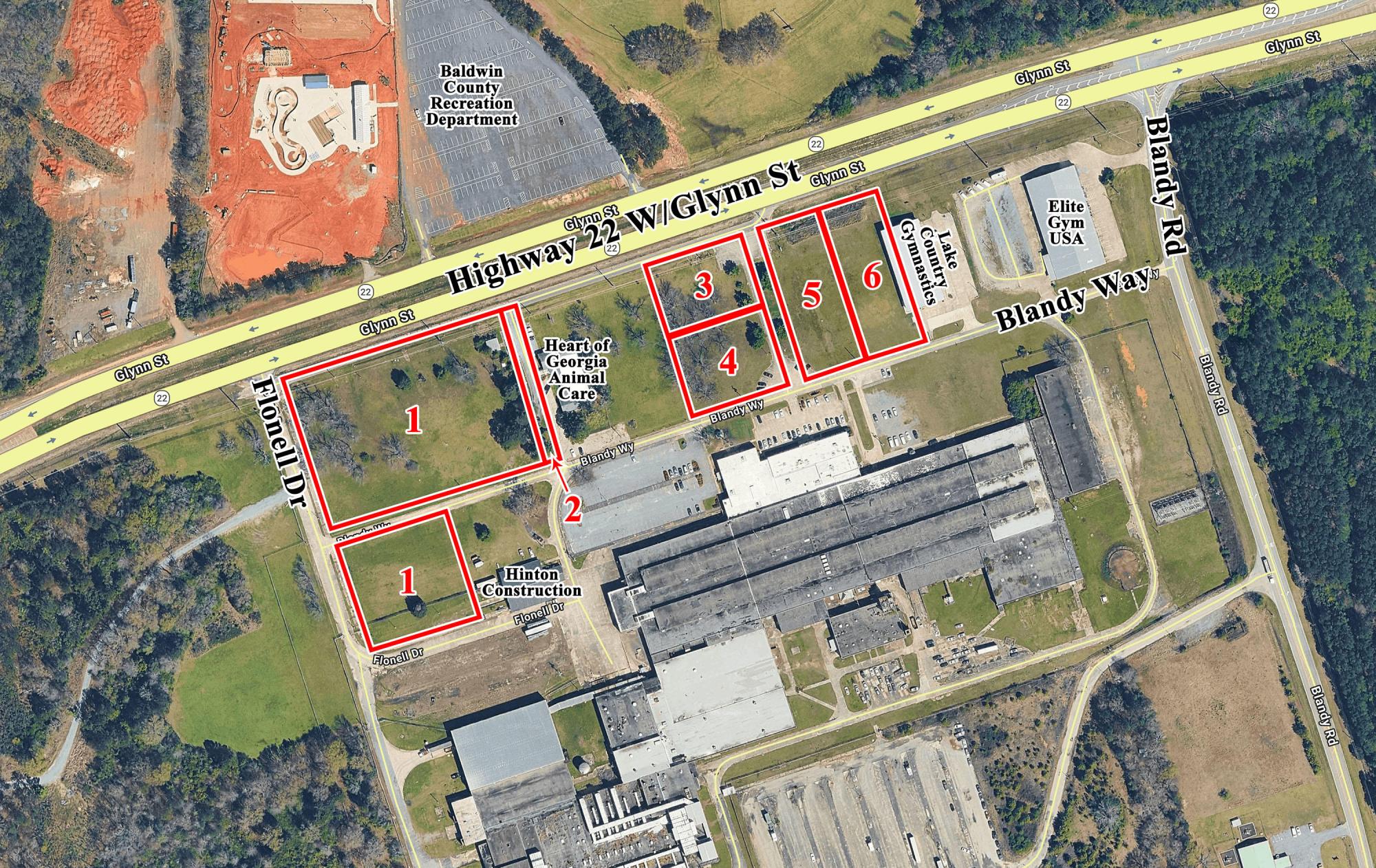 0.2 - 4.23 Acre Outparcels Available!