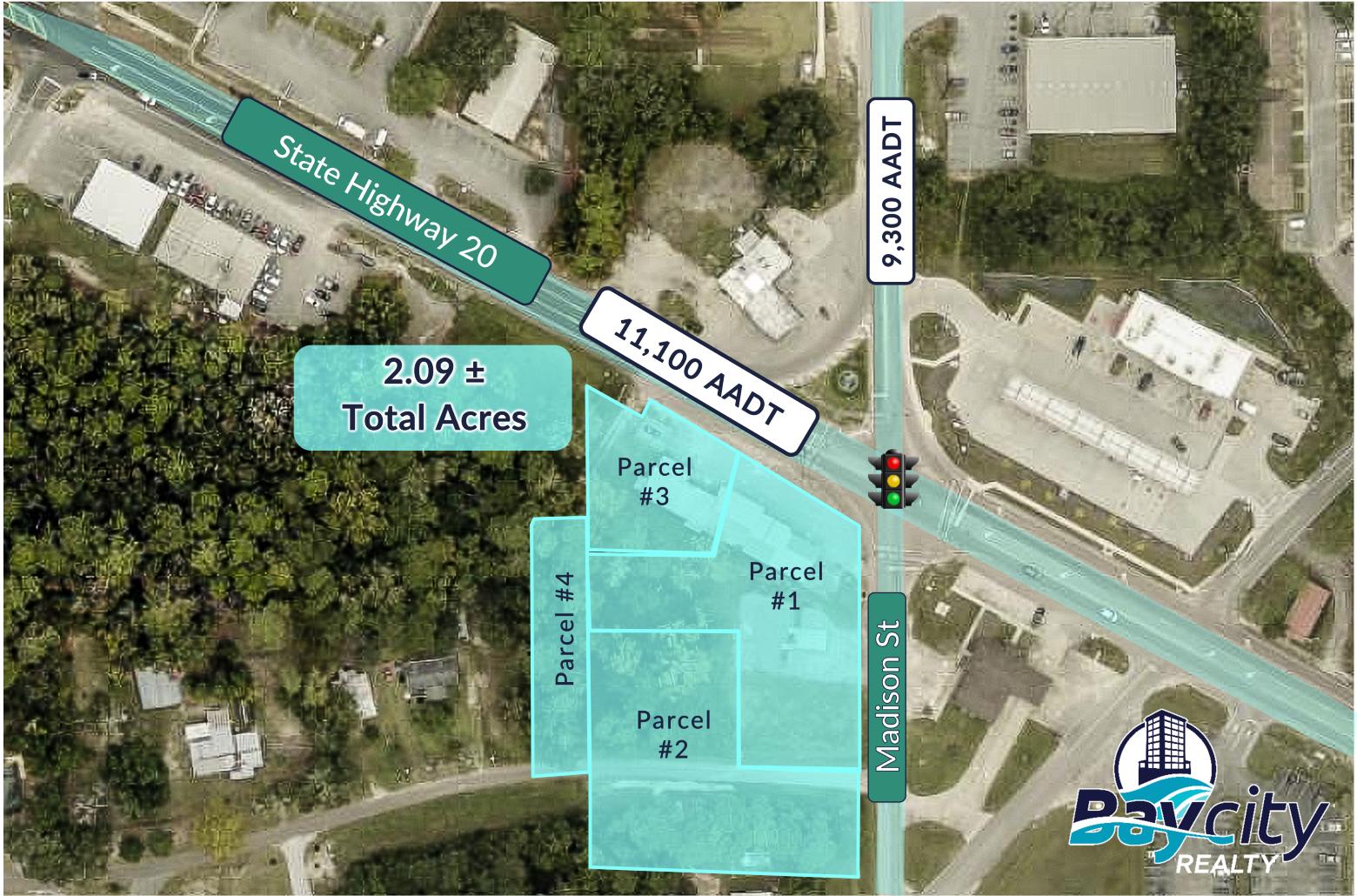 2.09± Acre C-2 Hard Corner | Hwy 20 Freeport