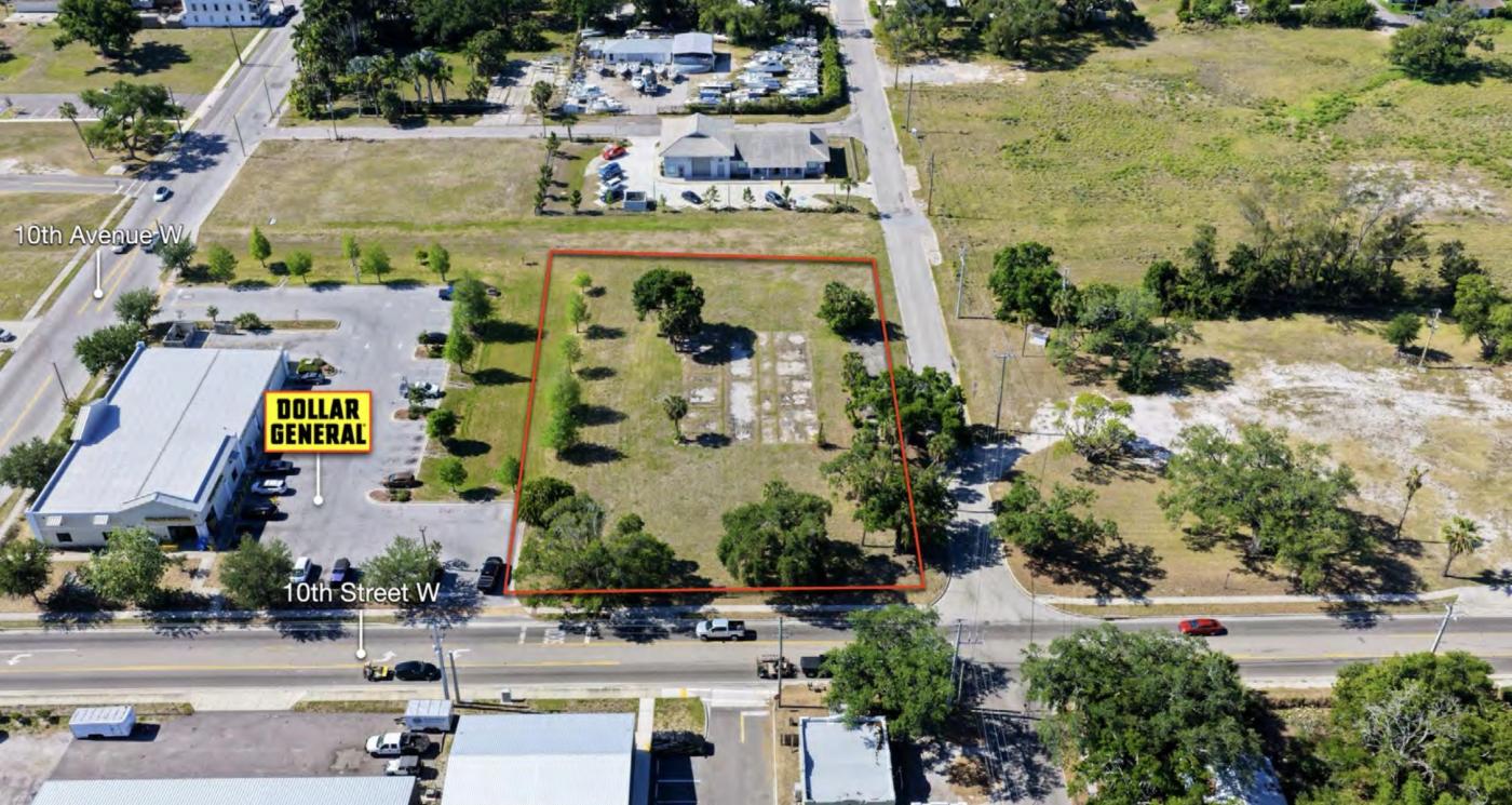 1.16 ac Commercial 10th St. Palmetto